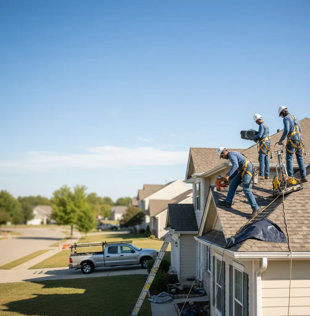 Roof Repair in Young America